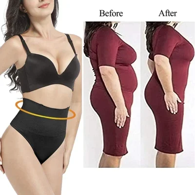 Tummy Control Thong - Peachy Shapewear