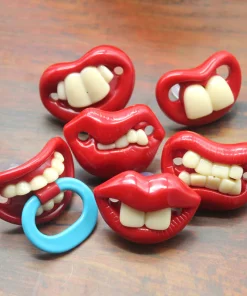 Funny Teeth Baby Pacifiers