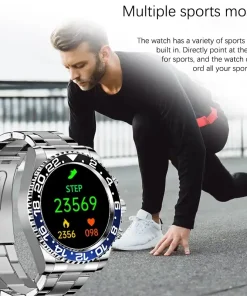 Multifunctional Bluetooth Talk Men’s Casual Smart Watch