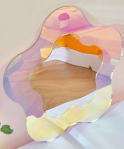 Decorative Wavy Colorful Mirror