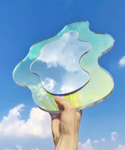 Decorative Wavy Colorful Mirror