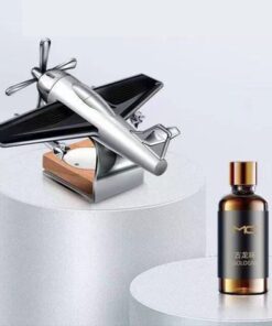 Solar Aircraft Car Perfume Air Freshener