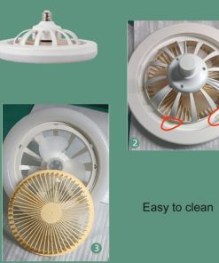 Remote Control Ceiling Fan Lamp