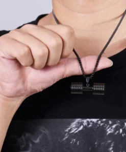 Copper Weightlifting Necklace
