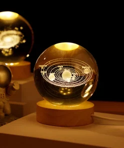 3D Planet Crystal Ball