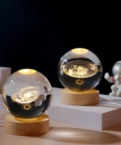 3D Planet Crystal Ball