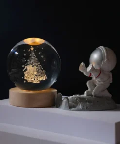 3D Planet Crystal Ball