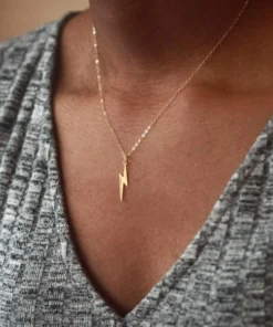 Flash Lightning Bolt Necklace