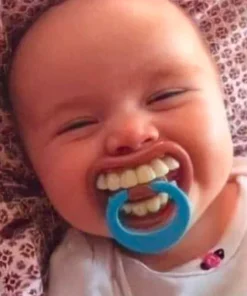 Funny Teeth Baby Pacifiers