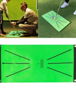 Golf Correct Swing Trajectory Training Mat