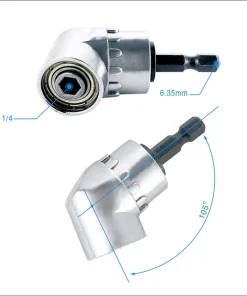 105°Right Angle Head Drill Driver Extension Bit