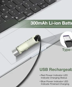 Portable Multifunction Mini LED Flashlight