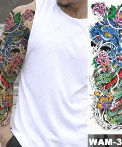 Waterproof Temporary Tattoo for Arms