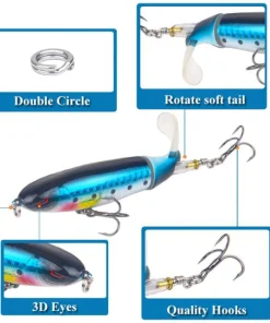 Propeller Surface Artificial Fake Bait