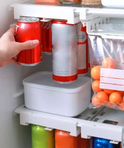 Hanging Soda Can Storage Rack For Fridge