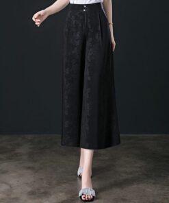 High Waisted Women Wide Leg Pants
