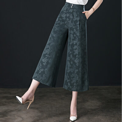 High Waisted Women Wide Leg Pants