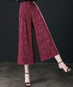 High Waisted Women Wide Leg Pants