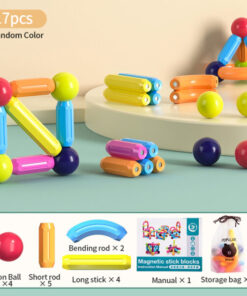 Magnetic Construction Stick Building Blocks Set