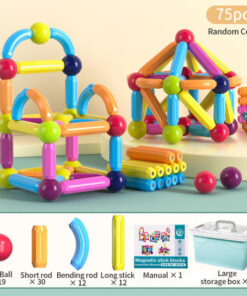 Magnetic Construction Stick Building Blocks Set