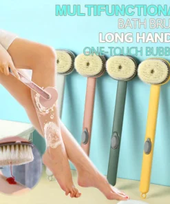 Long Handle Bath Massage Cleaning Brush