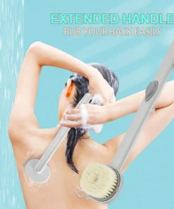 Long Handle Detachable Bath Massager Brush