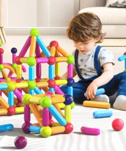 Magnetic Construction Stick Building Blocks Set