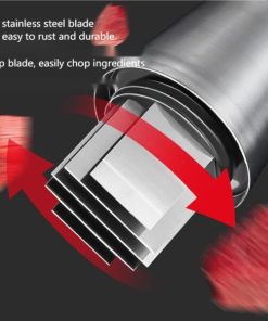 Handheld Manual Food Chopper Slicer