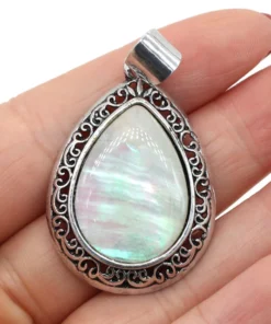 Metal Color Gemstone Pendant