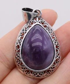Metal Color Gemstone Pendant