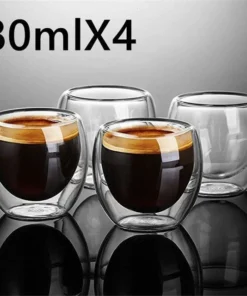 Brazilian Pronto Glass Coffee Cup