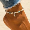 New Shell Beads Beach Anklet for Women