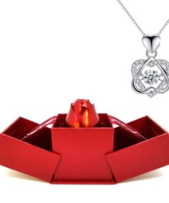Rose Necklace Gift Set