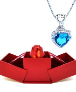Rose Necklace Gift Set