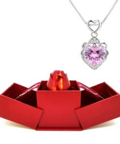 Rose Necklace Gift Set