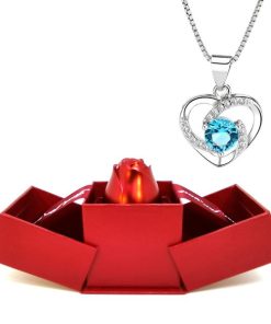 Rose Necklace Gift Set