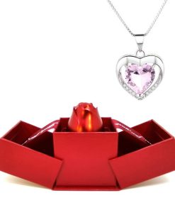 Rose Necklace Gift Set