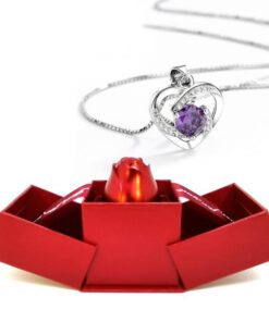Rose Necklace Gift Set