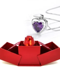Rose Necklace Gift Set
