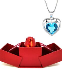 Rose Necklace Gift Set