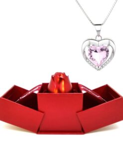 Rose Necklace Gift Set