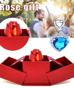 Rose Necklace Gift Set