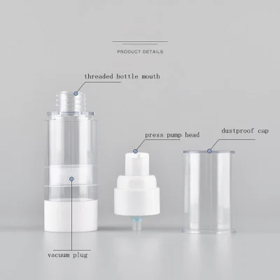 Vacuum Cosmetic Travel Container