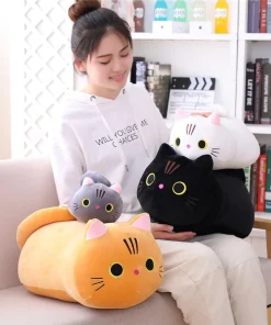 Soft Friends Plush Pillow Original Puffy Pink Squish Toy