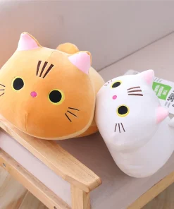 Soft Friends Plush Pillow Original Puffy Pink Squish Toy