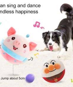 Anpanman Jump Ball Electric Plush Toy