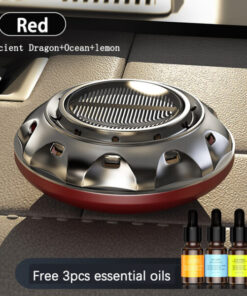 Solar Power UFO Car Air Freshener