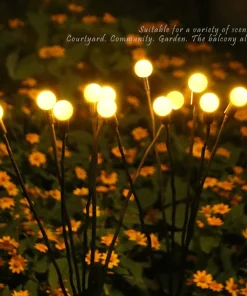 Solar Powered Firefly Light