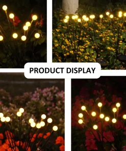 Solar Powered Firefly Light