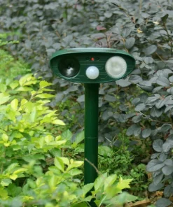 Solar Powered Ultrasonic Animal Repeller